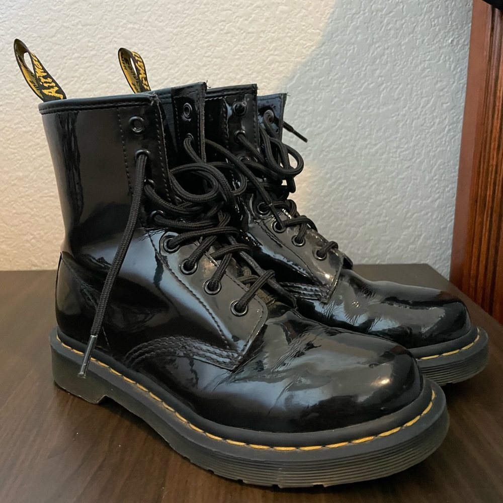 Black Dr. Martens.